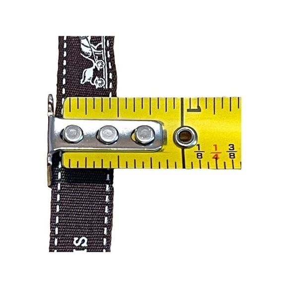 Authentic Classic Brown White Hermes Packaging Ribbon 4’3” 1.5yd Gift Wrapping - Picture 5 of 5